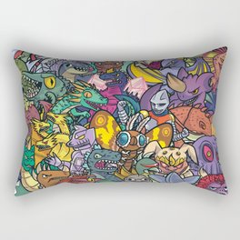 Kaiju Crew Rectangular Pillow