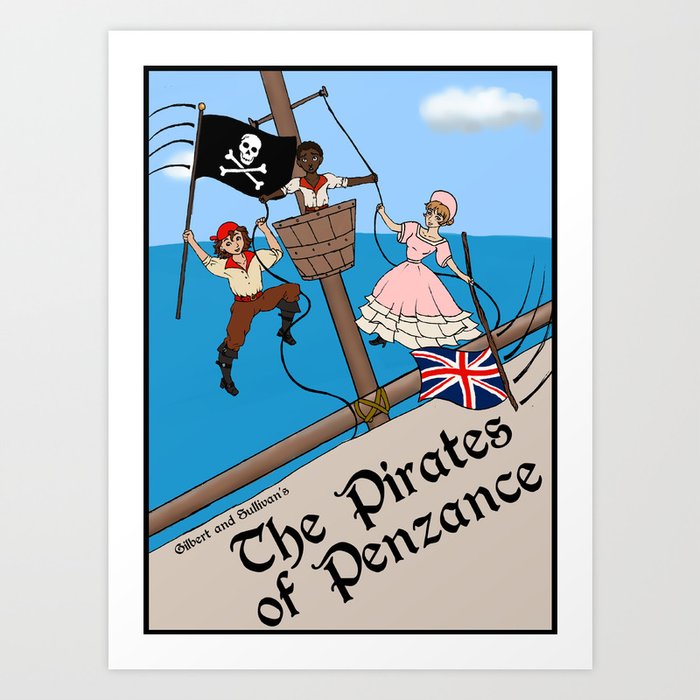 Pirates of Penzance Poster Art Print
