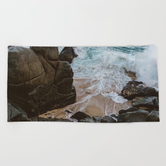 Pedregal, Mexico VII Beach Towel