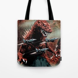 Godzilla Cover Art G-Fan Magazine Tote Bag
