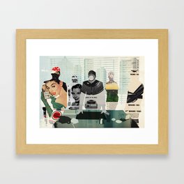 Don Draper Framed Art Prints For Any Decor Style Society6