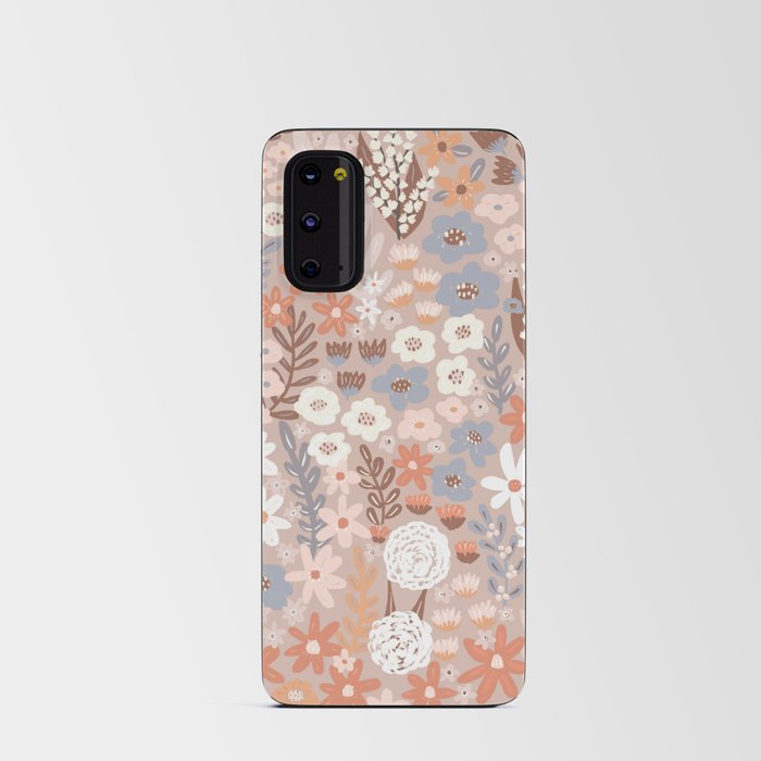 Calm Flower Field Android Card Case
