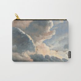 Study of Clouds with a Sunset Near Rome  Carry-All Pouch