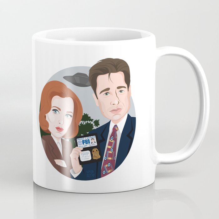 Scully and Mulder Coffee Mug