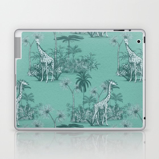Vintage Giraffe Pattern Laptop & iPad Skin