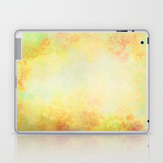 Yellow and Green Laptop & iPad Skin