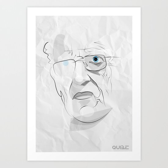 Tribute: Moebius (Jean Giraud) Art Print