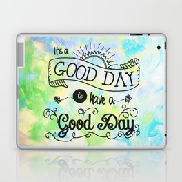 It's a Colorful Good Day by Jan Marvin Laptop & iPad Skin