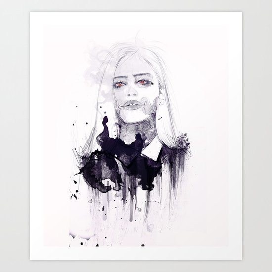 Love From The Devil Art Print