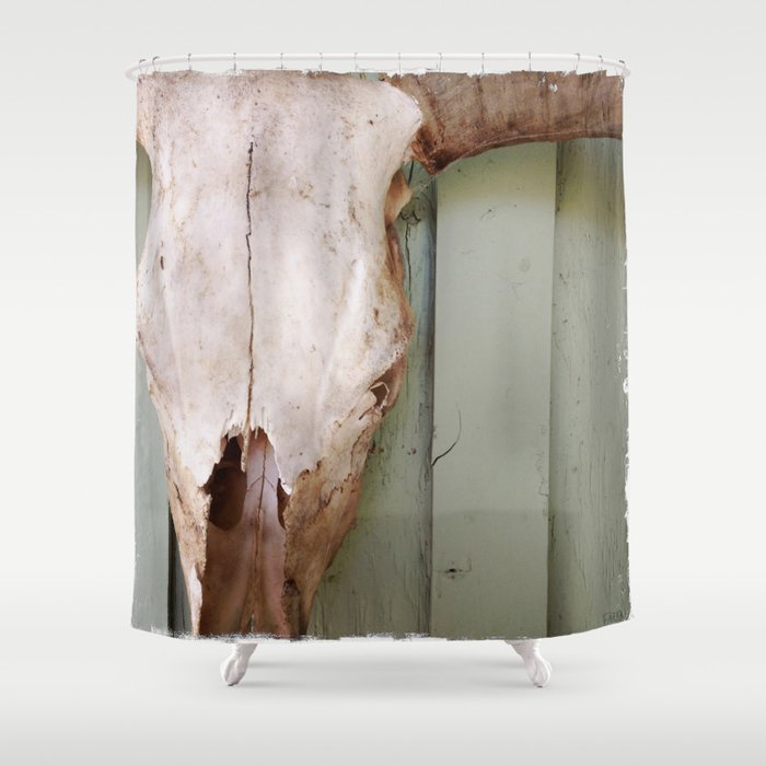 Steer1 Shower Curtain