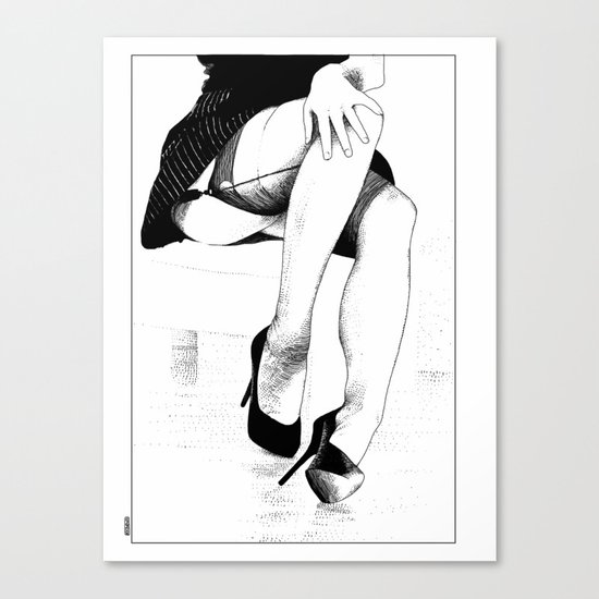 asc 221 - La fausse candeur Canvas Print