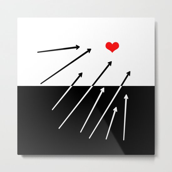 heart. Metal Print