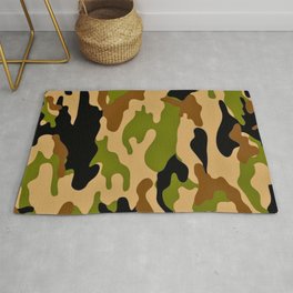 Camo (camouflage) Design Rug