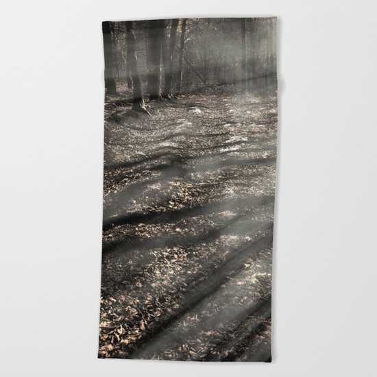 Blair Witch....over there! Beach Towel