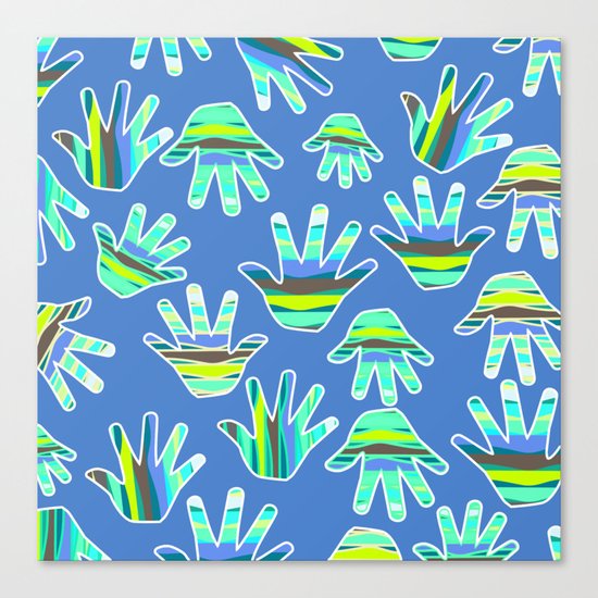 Marine gloves Canvas Print