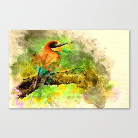 Waterbird Canvas Print
