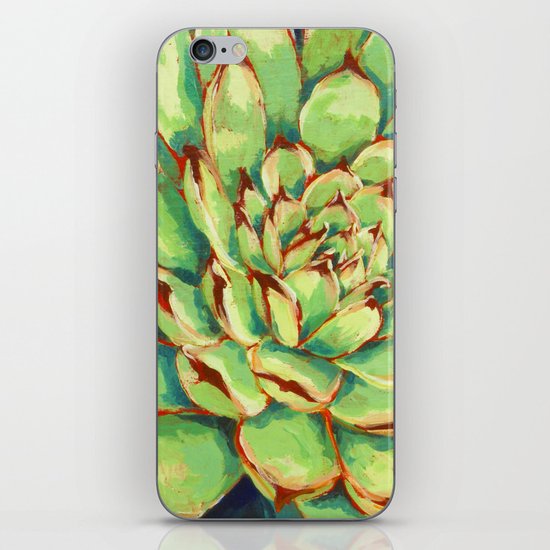 Hens and Chicks iPhone & iPod Skin