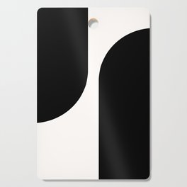 Modern Minimal Arch Abstract XXXVII Cutting Board