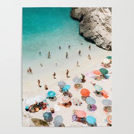 A Day At The Beach Poster