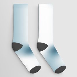 Soft Blue Dyed Fabric | Socks