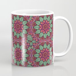 flower mandala design pattern Coffee Mug