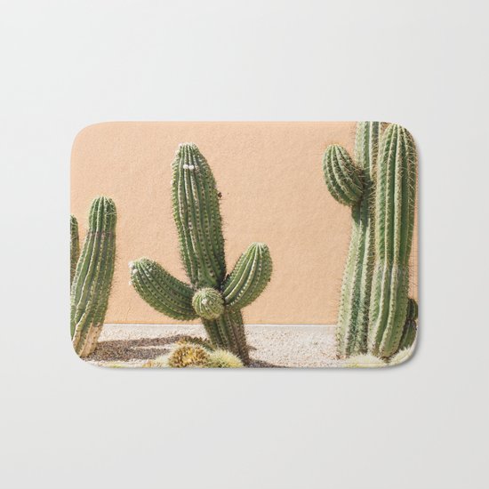 Pastel Cactus II Bath Mat