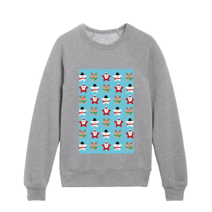 Christmas stars Kids Crewneck