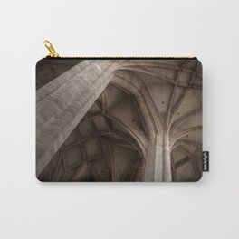 Gothic Cathedral Ceiling - Towering Archways - Stone Columns Carry-All Pouch