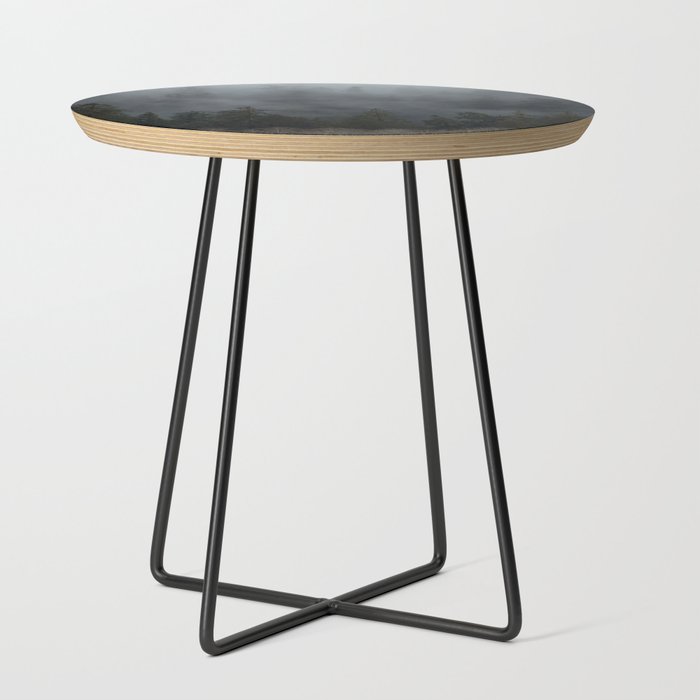 Foggy Forest Side Table
