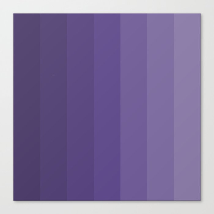 Ultra Violet - Family Color (Seven brothers) Canvas Print