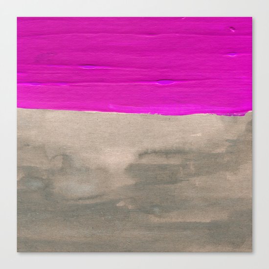Dark Fuchsia Canvas Print