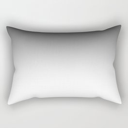 White-black Ombre Rectangular Pillow