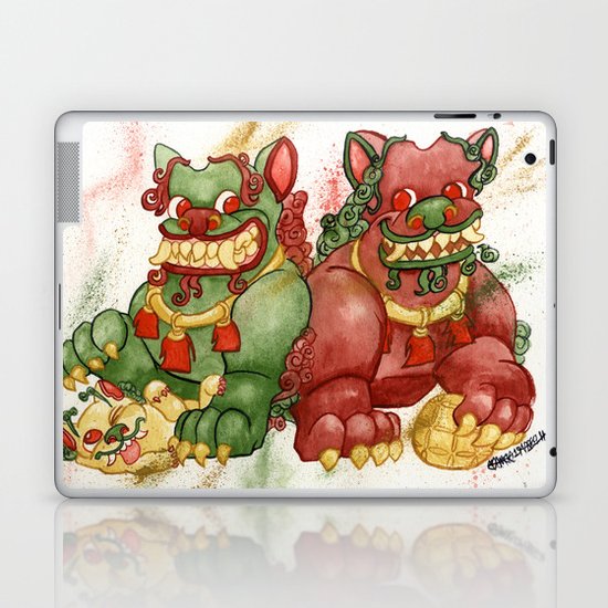 Happy Happy Foo Foo Laptop & iPad Skin