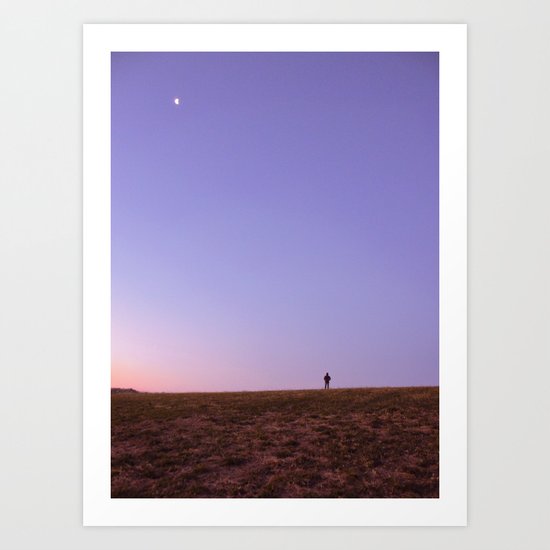 On Top of our World Art Print