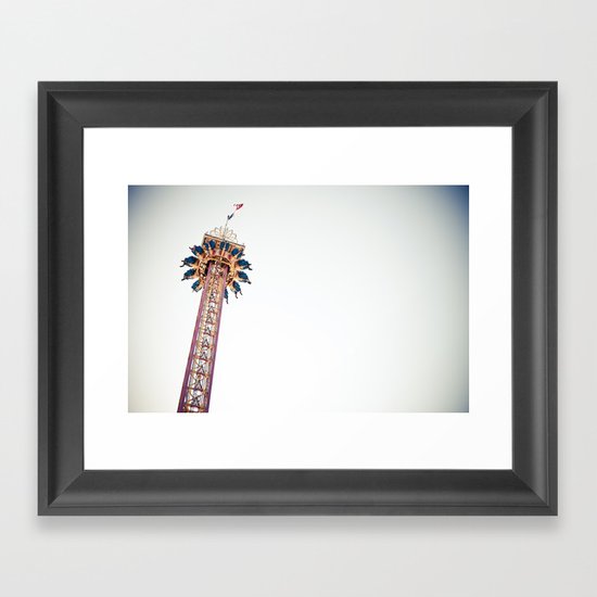 Up In The Air Framed Art Print