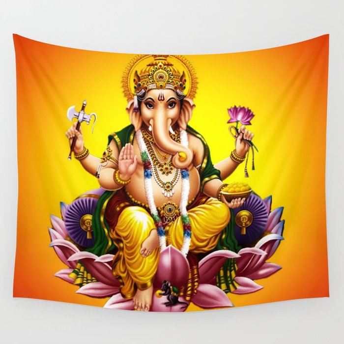 Ganesha tapestry best sale
