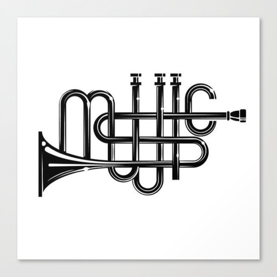 Music Canvas Print