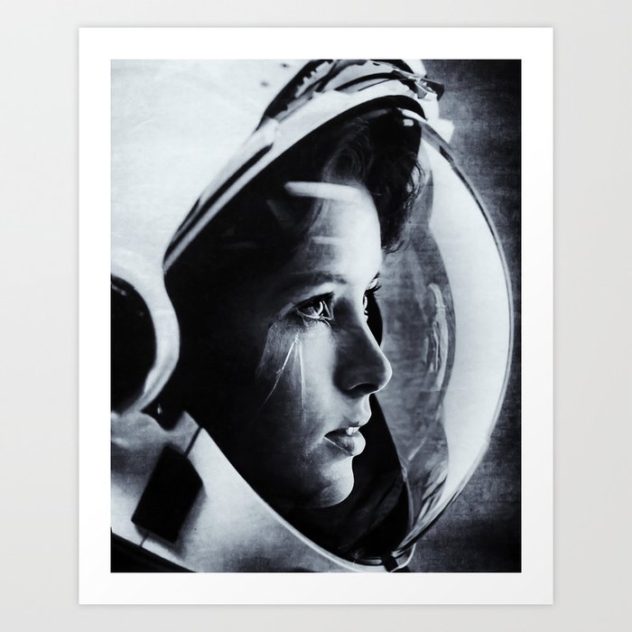 NASA Astronaut Anna Fisher Art Print