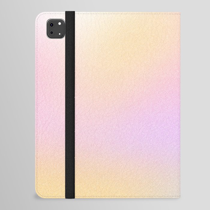 AURA | Bloom | Feminine Positive Energy | Pastel Gradient Mesh Art iPad Folio Case
