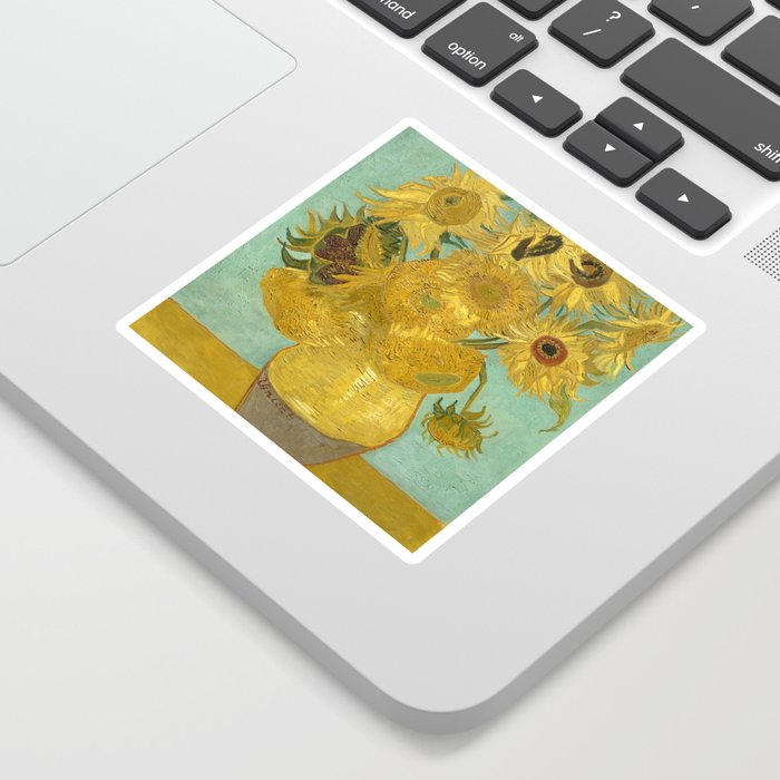 Vincent Van Gogh Sunflowers - Sticker