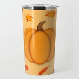 Autumn Pumpkin Travel Mug
