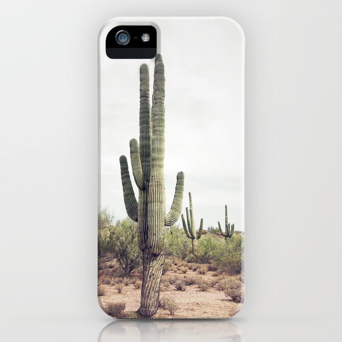 desert cactus iphone case