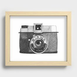 diana camera Recessed Framed Print