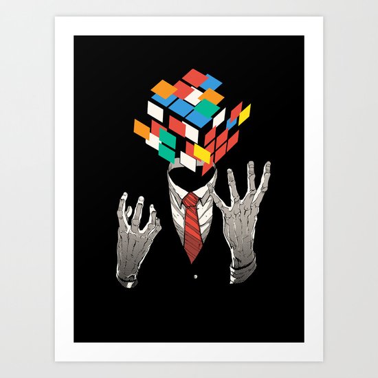 Mind Game Art Print