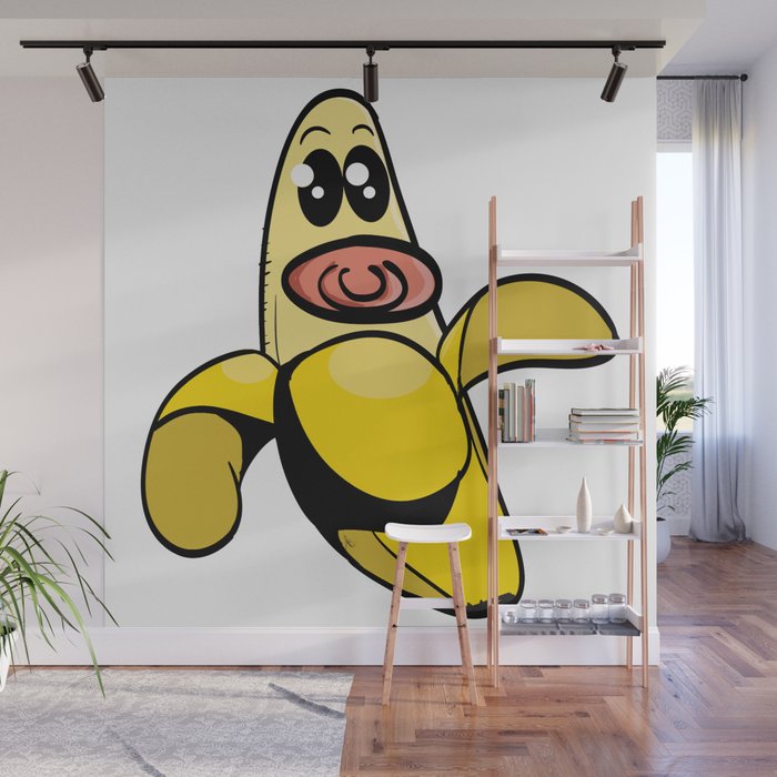 Baby Banana Wall Mural