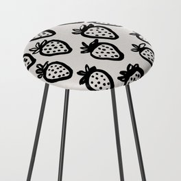Strawberry Dots Counter Stool