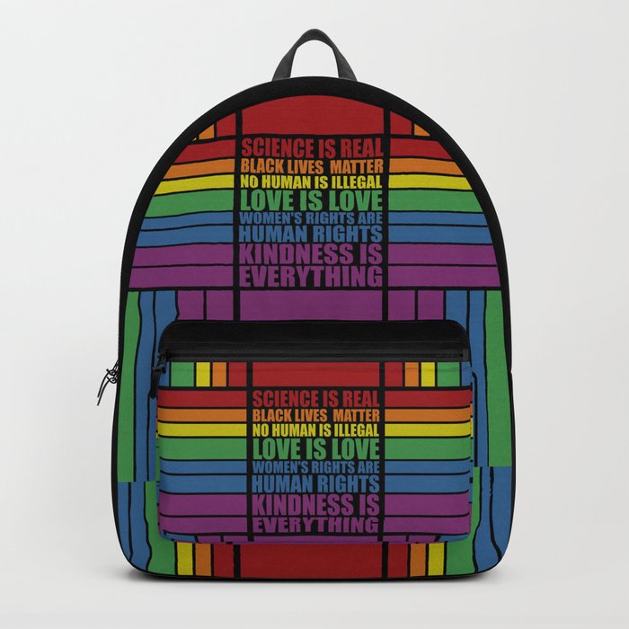 Science is real... Inspirational Fashion Backpack