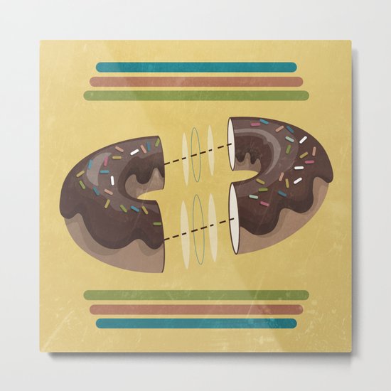 let's share a donut Metal Print