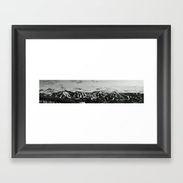 Breckenridge Ski Resort Panorama Framed Art Print