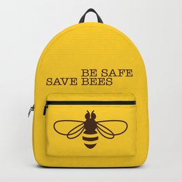 Be safe - save bees Backpack